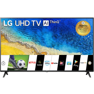 LG 139 cm (55 inches) 4K Smart LED TV  at Rs.49990 + Upto 10% Bank Off